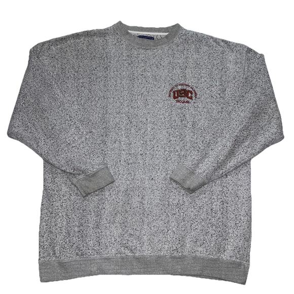 USC Pullover Champs Men Size XXL Gray Trojans Sports Team Edition Sweater Colleg - Picture 1 of 12